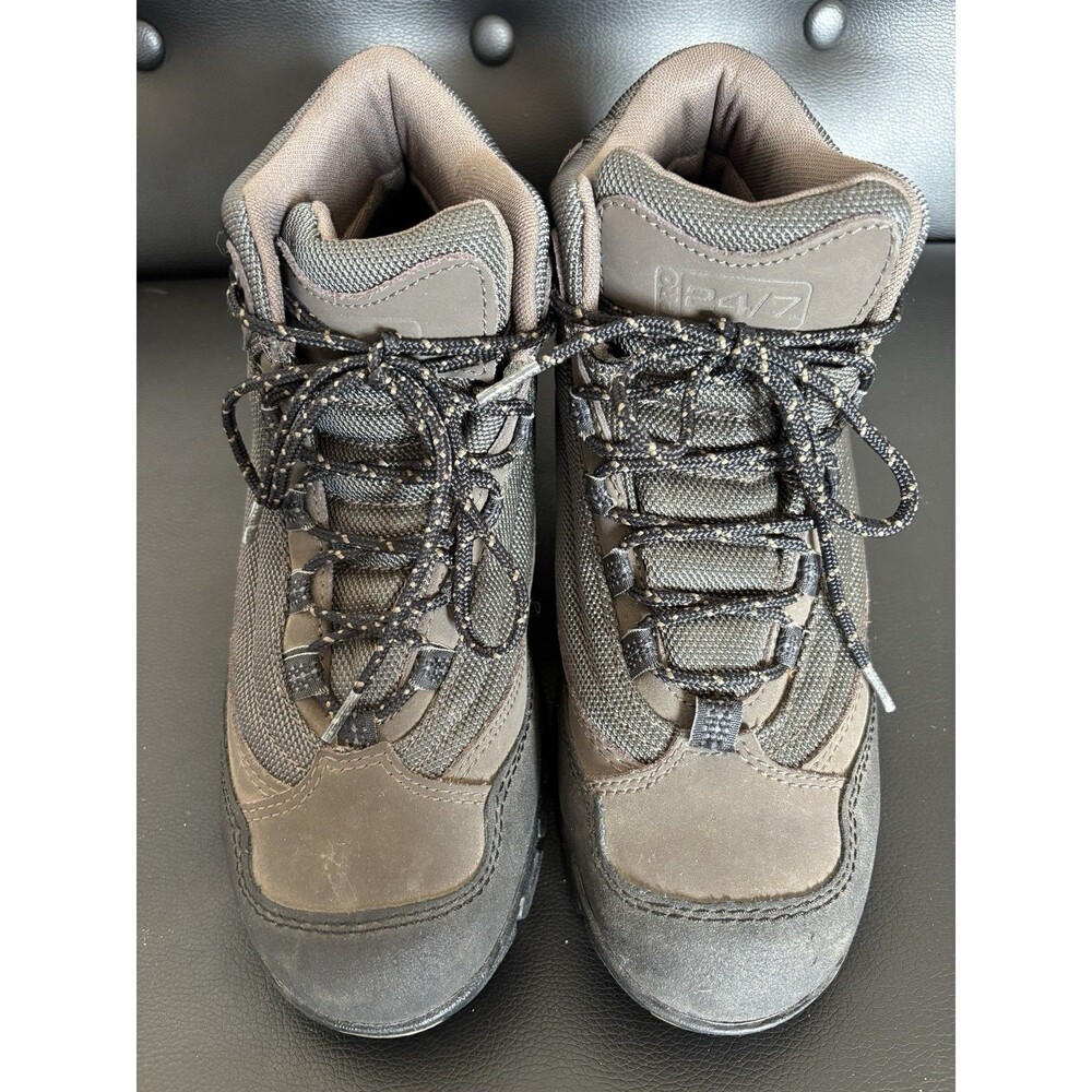 Timberland PRO Men’s 8.5 Steel Toe Waterproof Work Boots Brown Hiking Safety